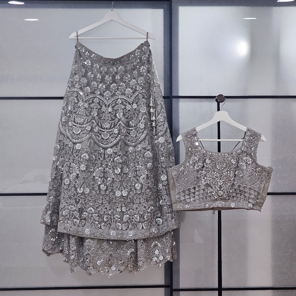 Readymade Lehnga Choli Indian Designer Party/Wedding Wear Women's Heavy Lehnga - Picture 6 of 12